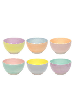 Soepkommen / Kommen Pastel Harmony ø 14 cm - 6 Stuks