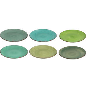 Dinerborden Delice Groen ø 26,5 cm - 6 stuks