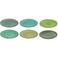 Cookinglife Dinerborden Delice Groen ø 26.5 cm - 6 stuks