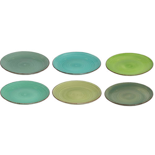 Cookinglife Dinerborden Delice Groen ø 26.5 cm - 6 stuks afbeelding