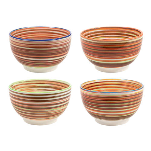 Cookinglife Soepkommen / Kommen Rhythm & Lines ø 14 cm - 4 Stuks afbeelding