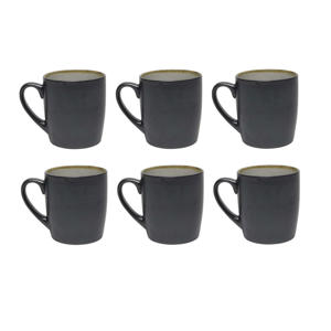 Mokken Nola Warm Grey 350 ml - 6 stuks