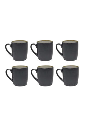 Mokken Nola Warm Grey 350 ml - 6 stuks