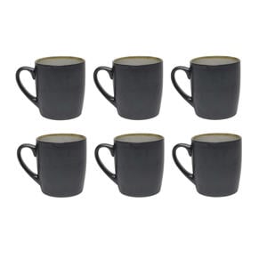 Mokken Nola Warm Grey 350 ml - 6 stuks