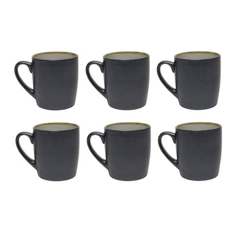 Cookinglife Mokken Nola Warm Grey 350 ml - 6 stuks afbeelding
