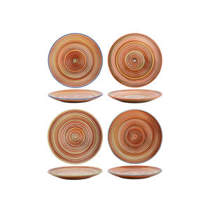 Dinerborden Rhythm & Lines ø 26.5 cm - 4 Stuks