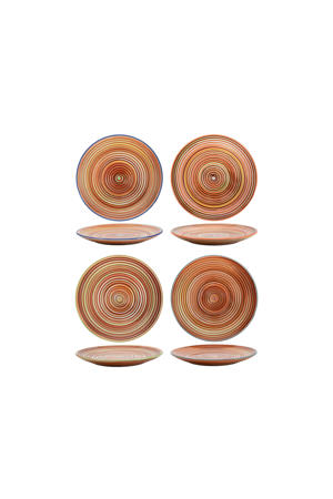 Dinerborden Rhythm & Lines ø 26.5 cm - 4 Stuks