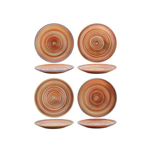 Cookinglife Dinerborden Rhythm & Lines ø 26.5 cm - 4 Stuks afbeelding