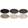 Cookinglife Dinerborden Delice Grijs ø 26.5 cm - 6 stuks