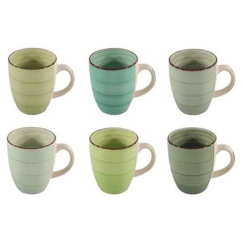Cookinglife Mokken Delice Groen 350 ml - 6 stuks afbeelding