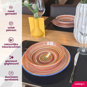 thumbnail: Cookinglife Diepe Borden / Pastaborden Rhythm & Lines ø 20 cm - 4 Stuks