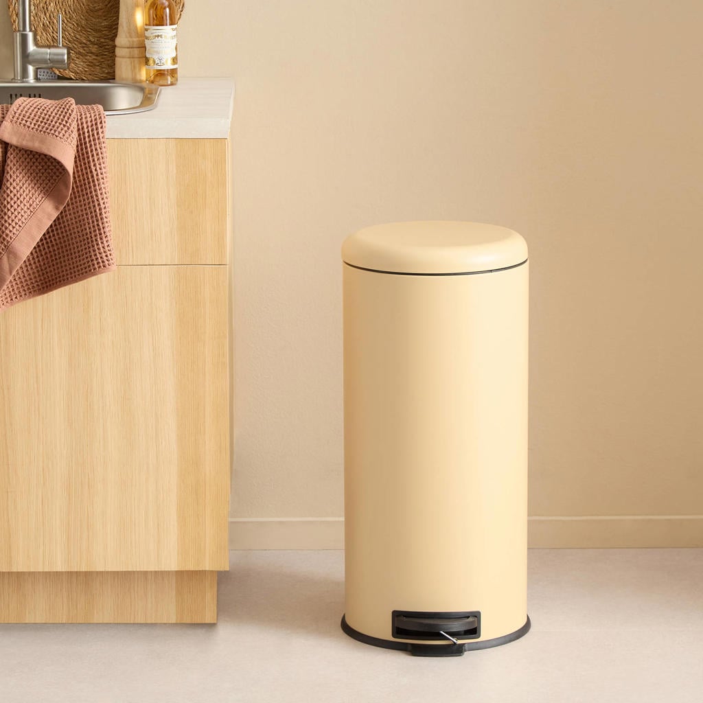 NOUS Living prullenbak (30L) - mat geel