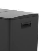 thumbnail: NOUS Living prullenbak - afvalscheiding - (30L + 30L + 3L) - mat zwart