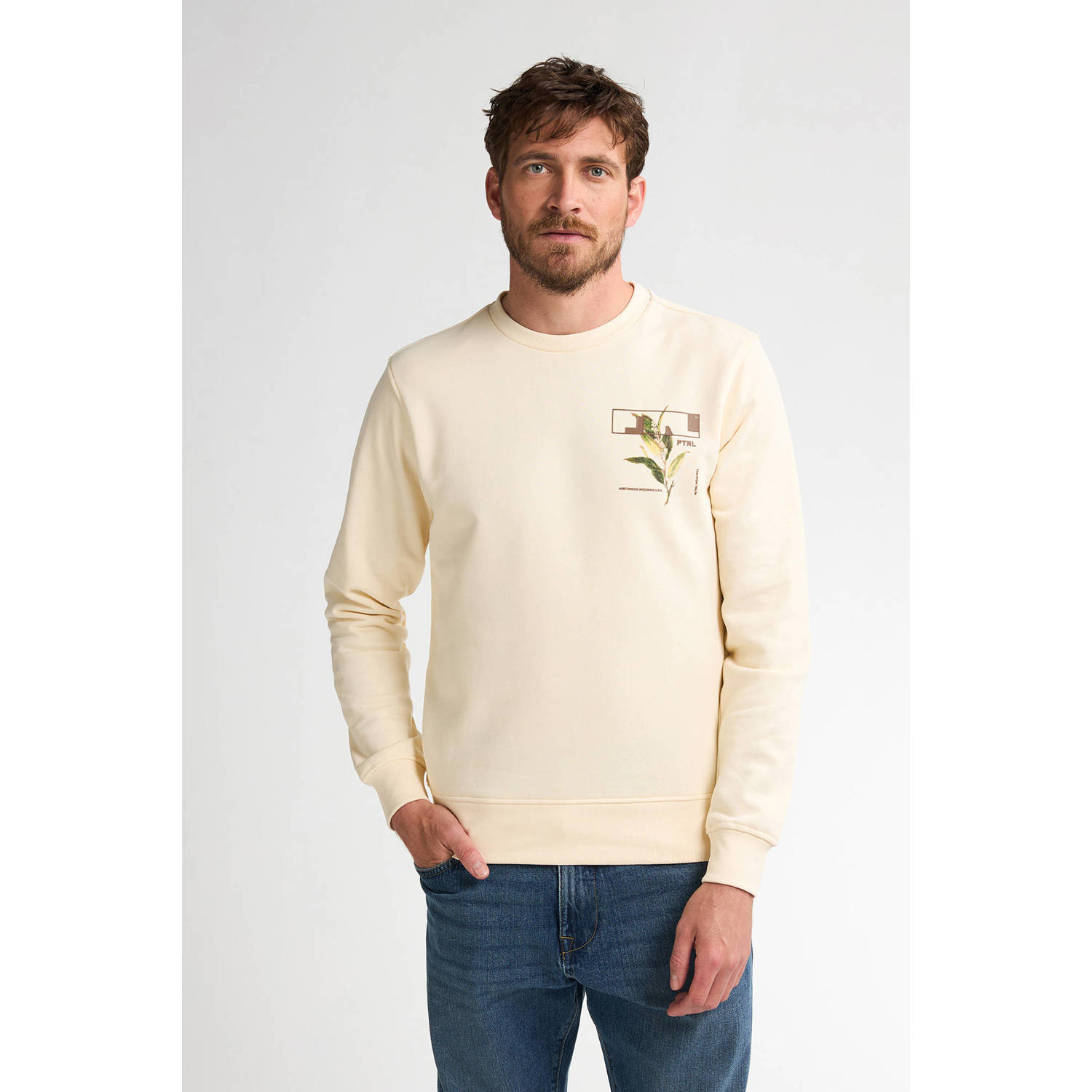 Petrol Industries sweater ecru