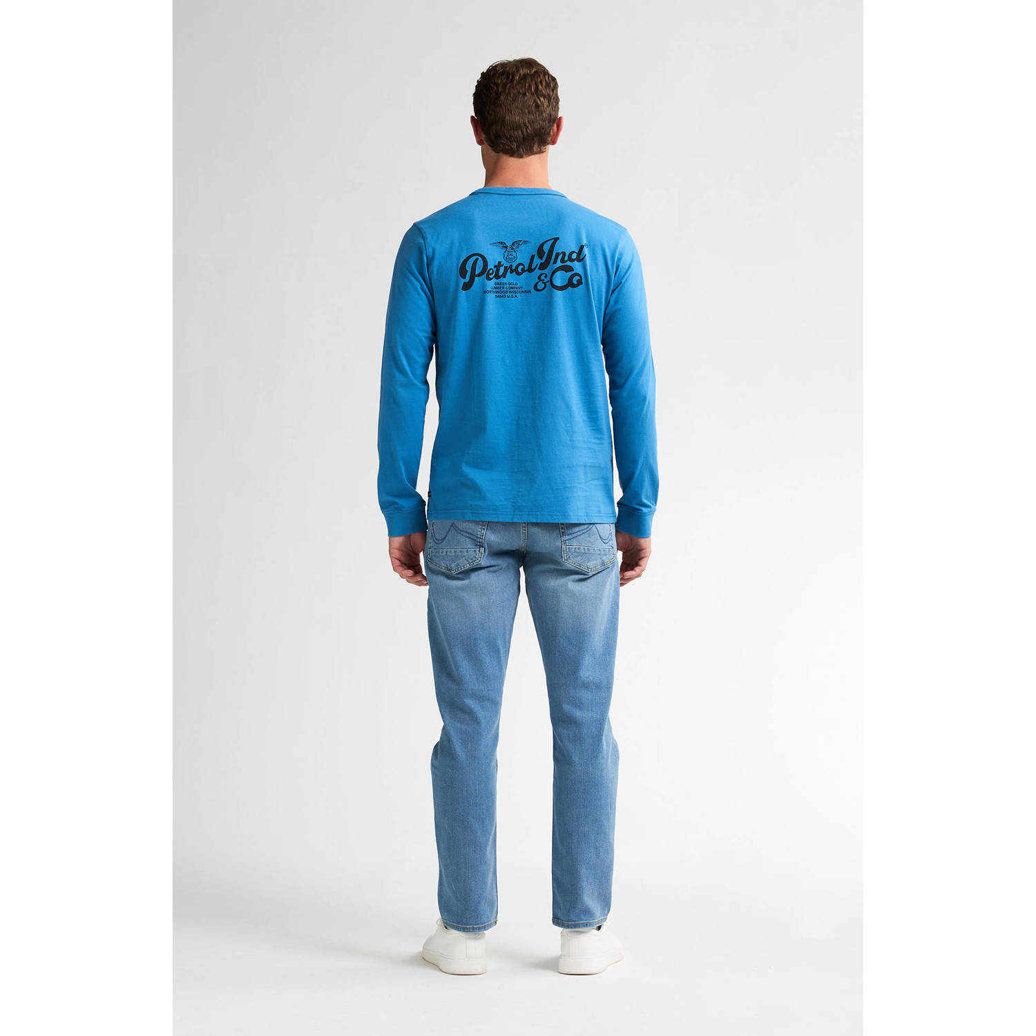 Petrol Industries longsleeve blauw