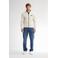 Petrol Industries sweatvest met textuur ecru