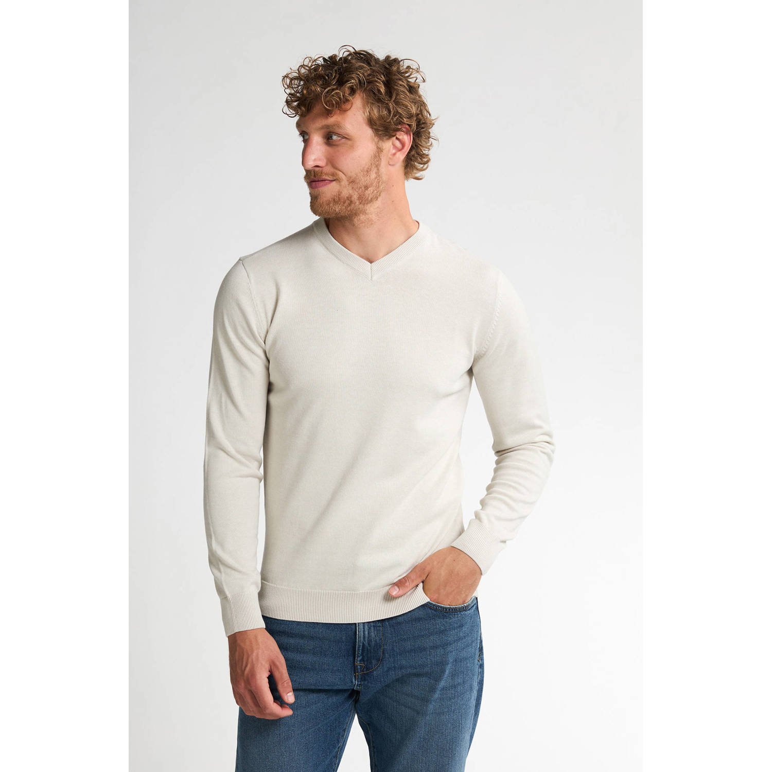 Petrol Industries Trui met V-hals V-Neck Basi
