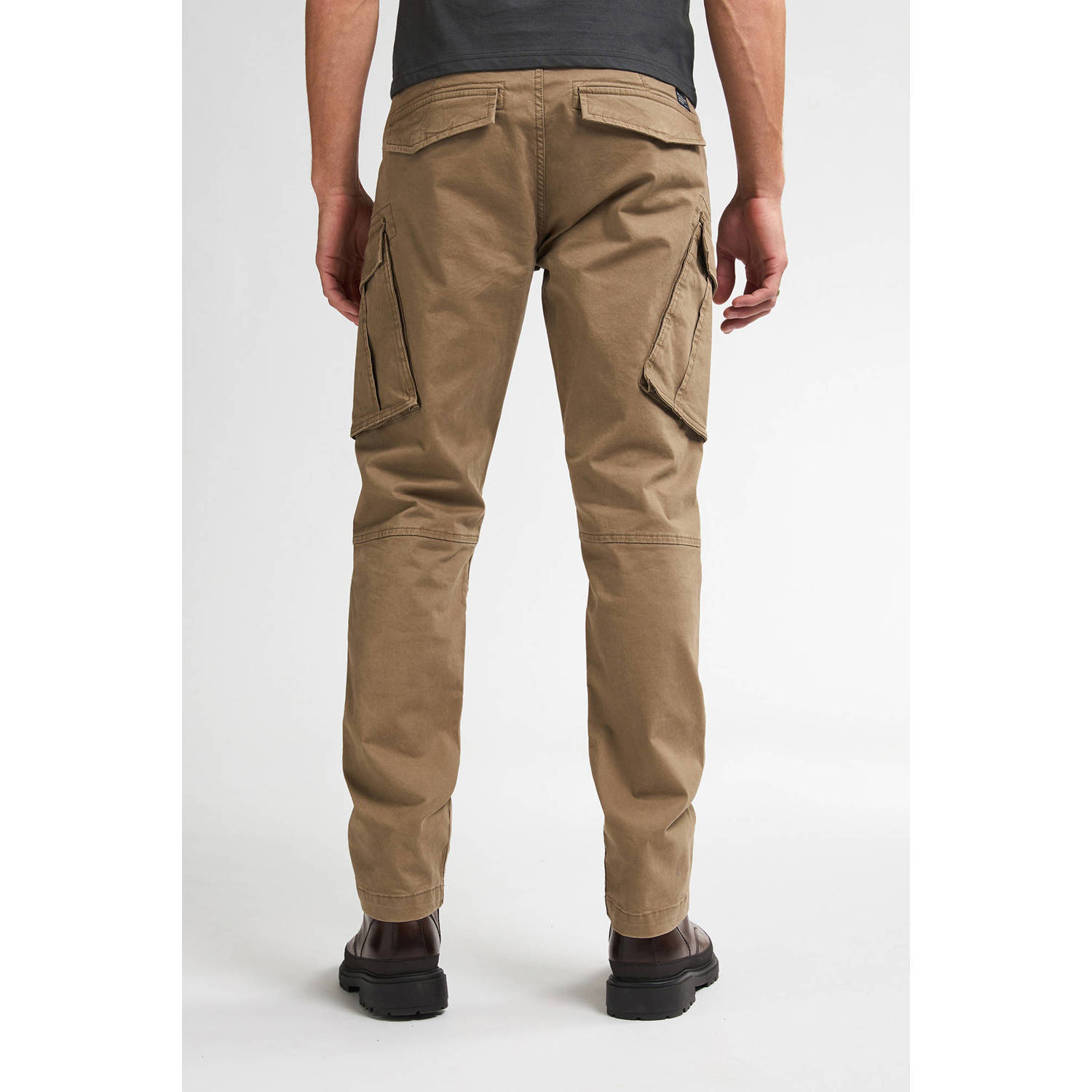 Petrol Industries regular cargo broek lichtbruin