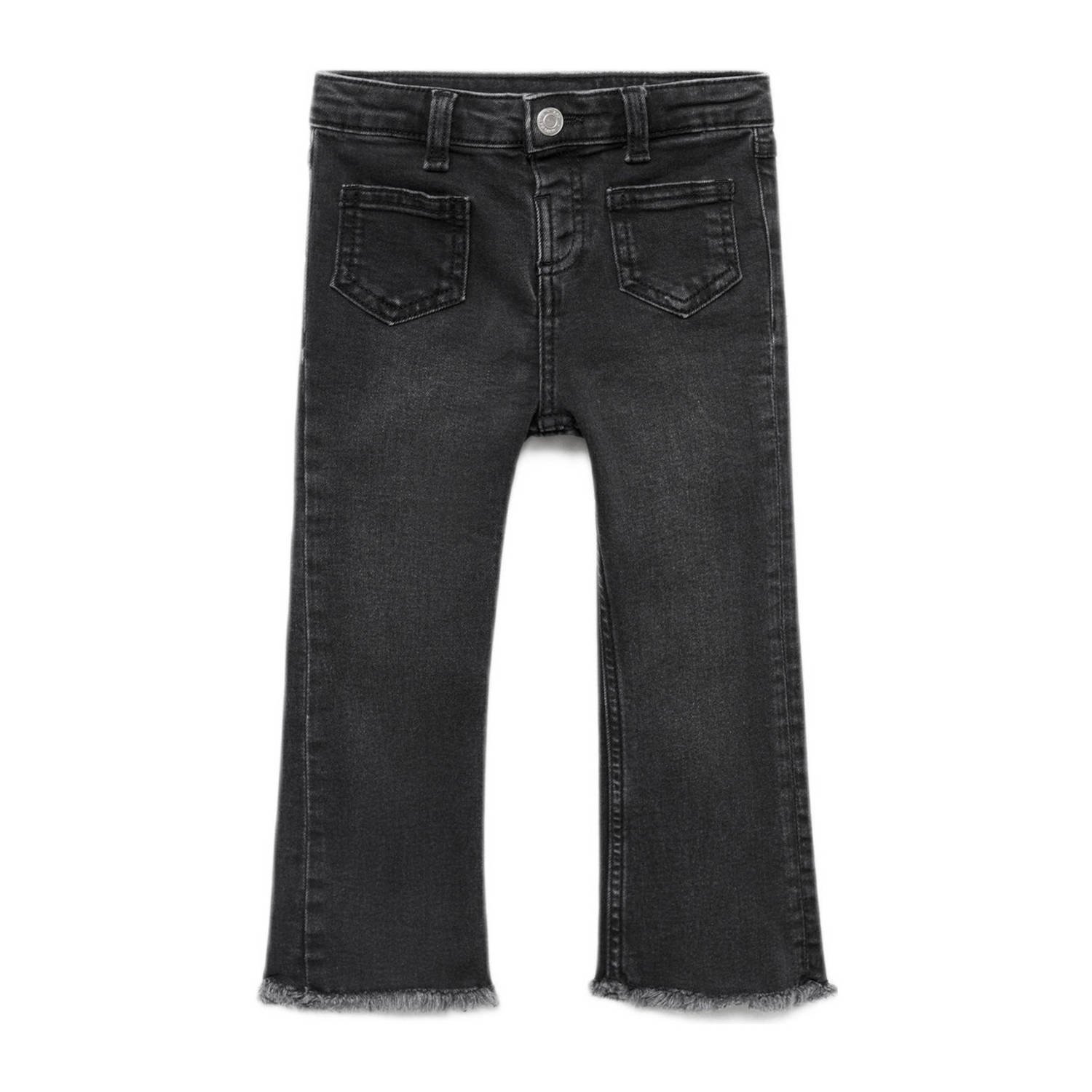 Mango Kids flared jeans grey denim