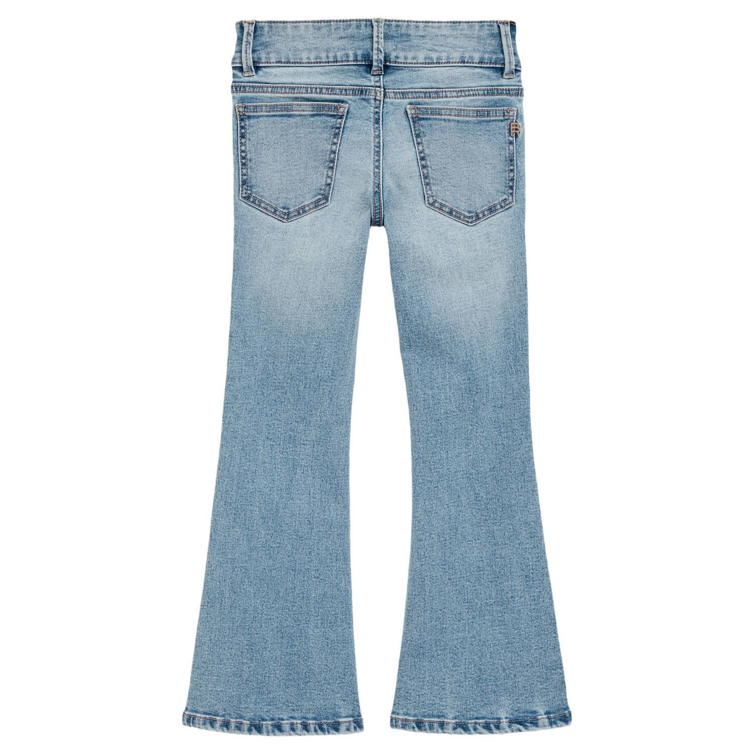 WE Fashion flared jeans light blue denim