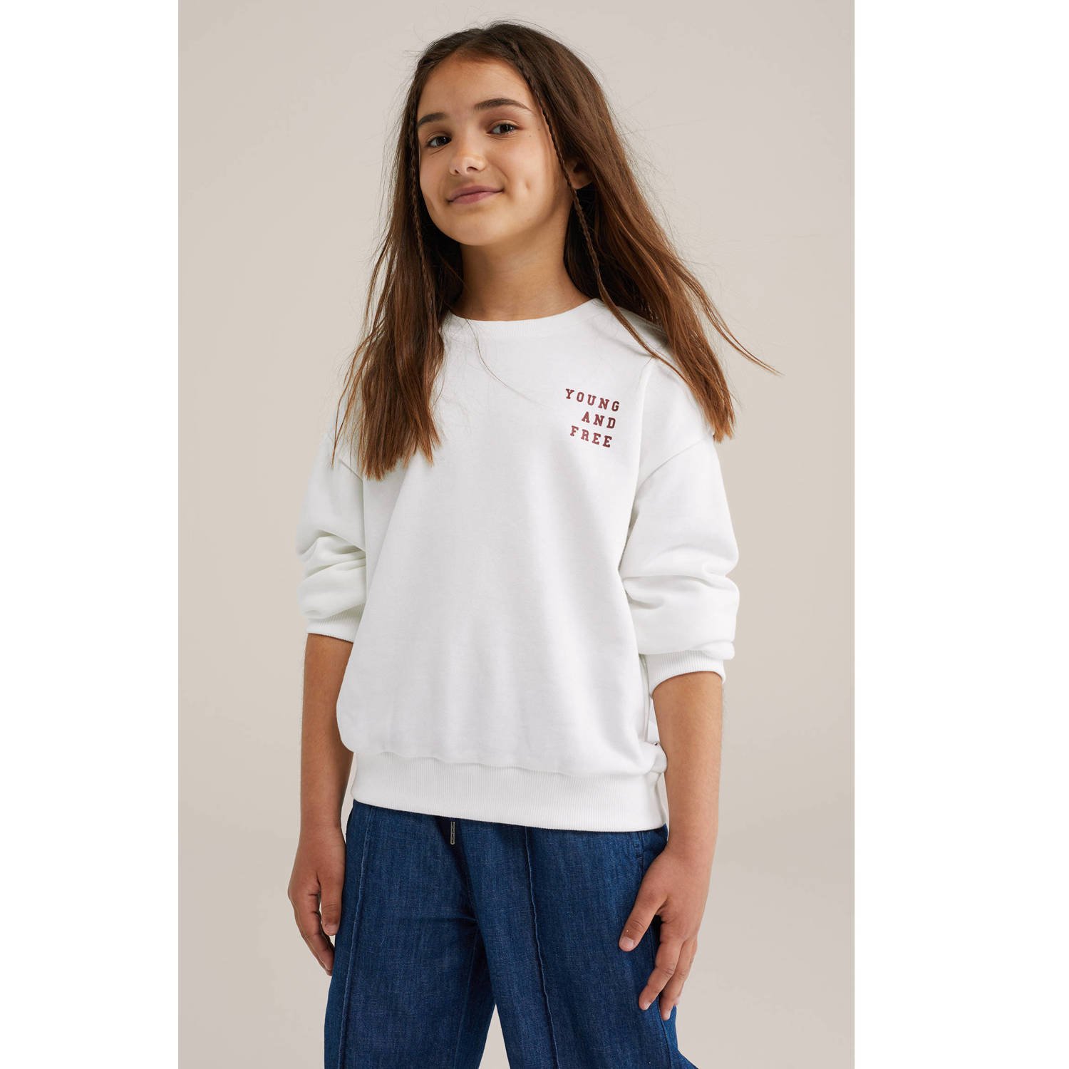WE Fashion sweater wit