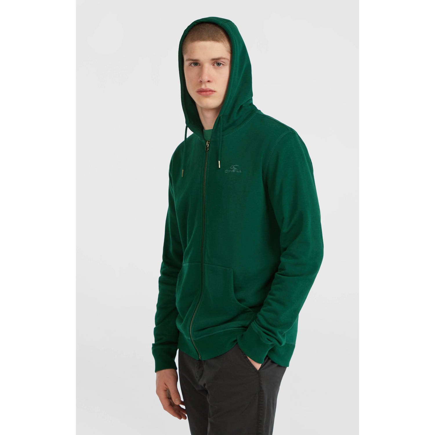 O'Neill sweatvest donkergroen