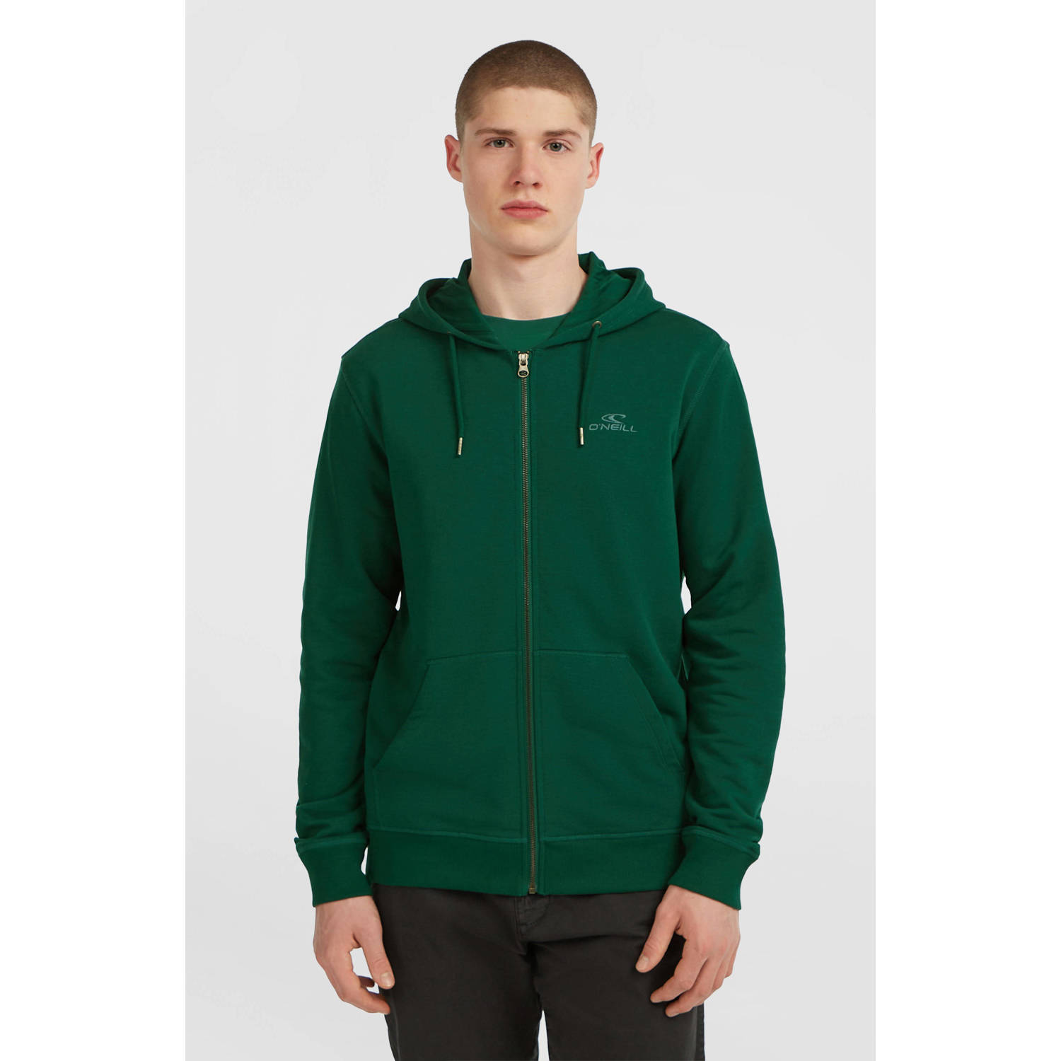 O'Neill sweatvest donkergroen