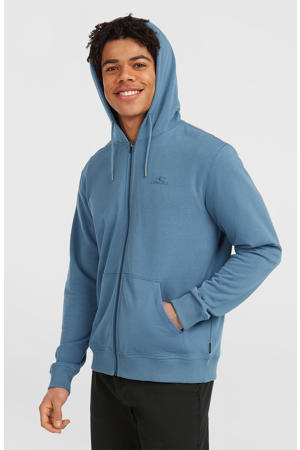 sweatvest grijsblauw