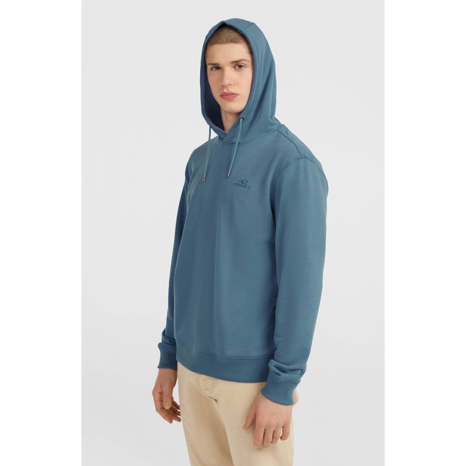 O'Neill hoodie Small Logo grijsblauw