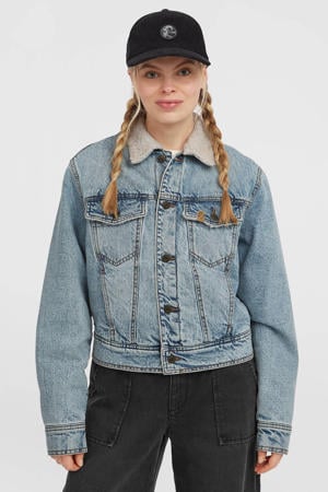 denim spijkerjas light blue denim