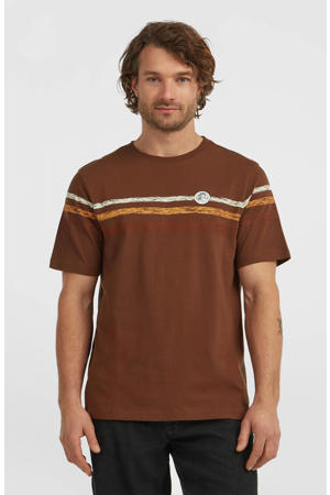 regular T-shirt bruin