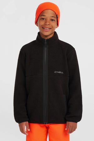 fleece vest High-Pile zwart