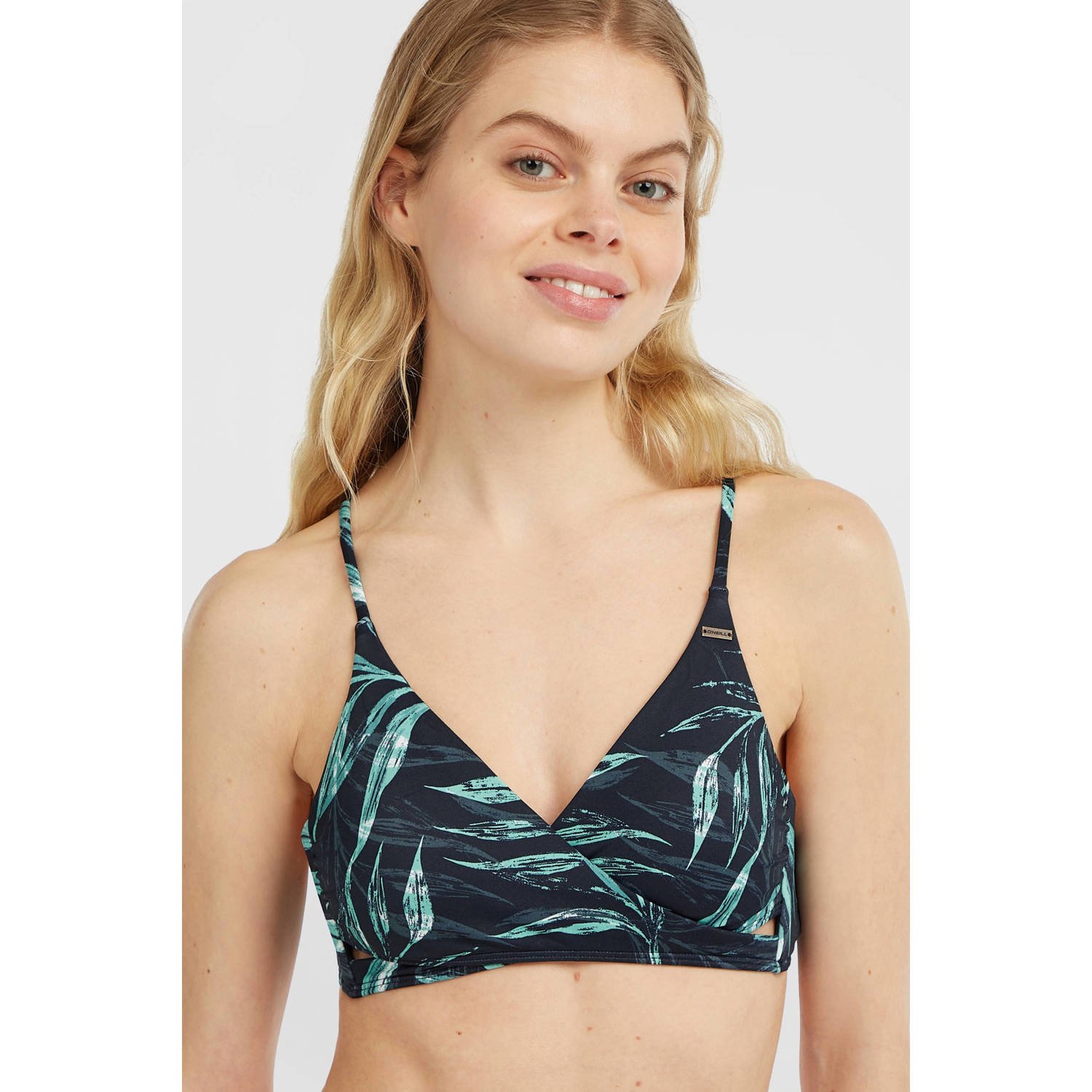 O'Neill voorgevormde bikini Baay Maoi donkerblauw turquoise
