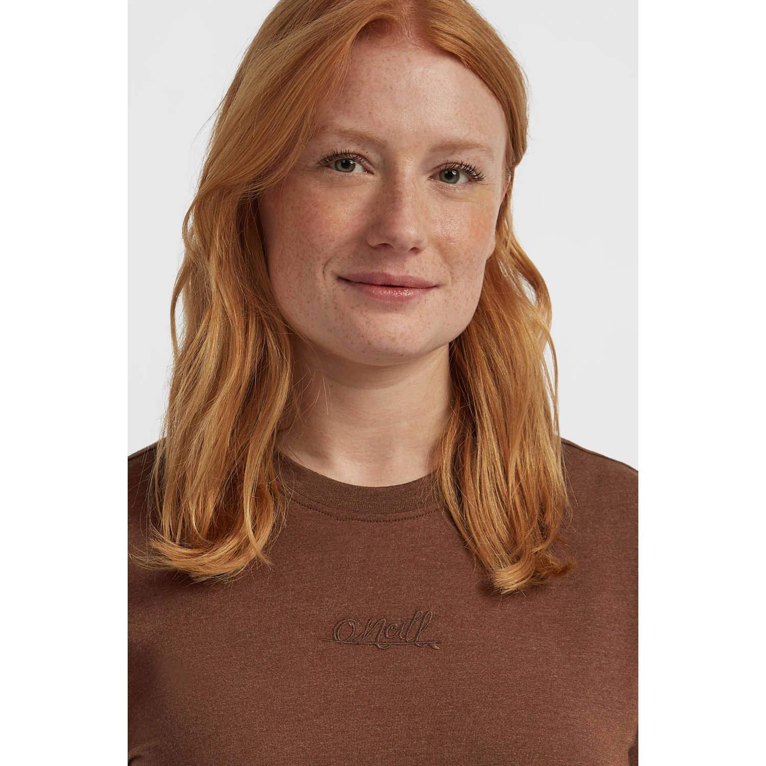 O'Neill T-shirt donkerbruin