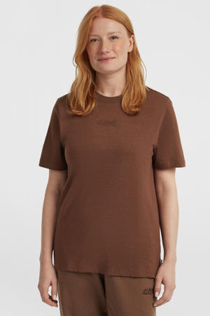 T-shirt donkerbruin