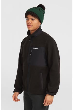 fleecevest zwart