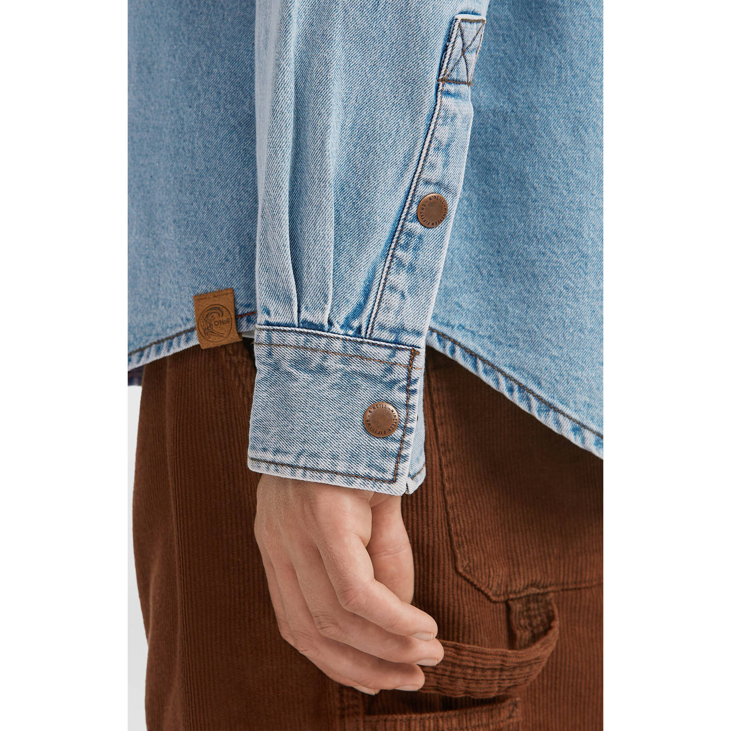 O'Neill casual overhemd blauw