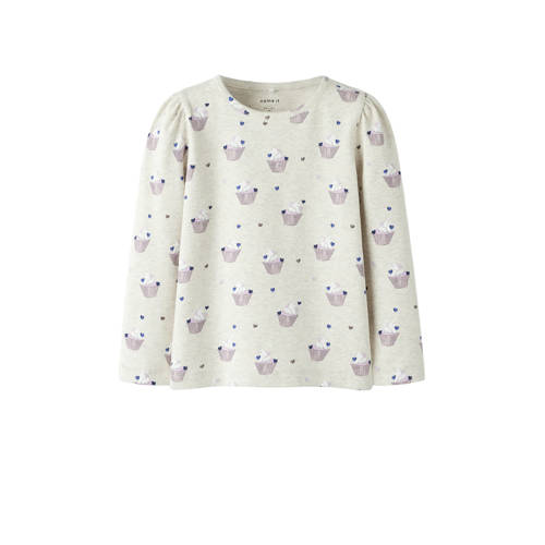 NAME IT MINI longsleeve ecru afbeelding