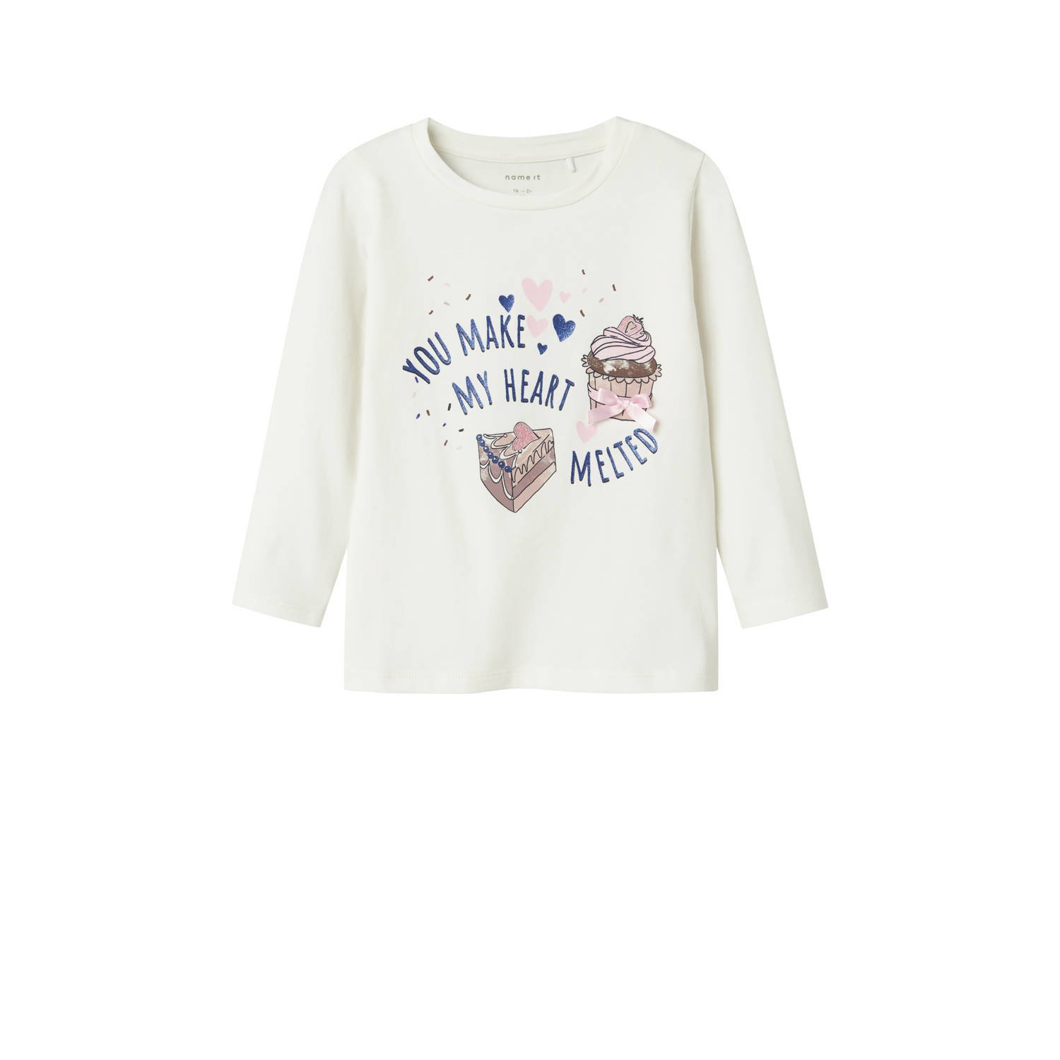 NAME IT MINI longsleeve wit