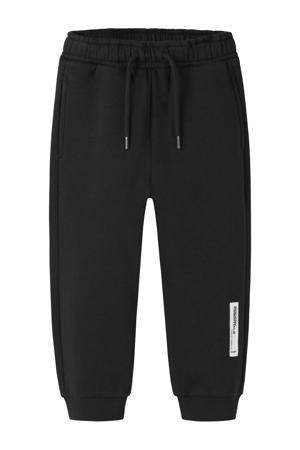 regular joggingbroek zwart