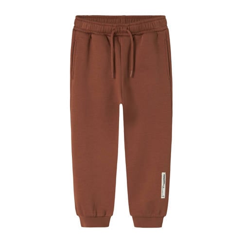NAME IT MINI regular joggingbroek bruin afbeelding