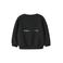 NAME IT MINI sweater met backprint zwart