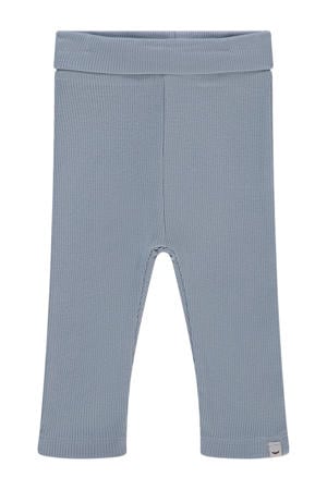 slim casual broek blauw