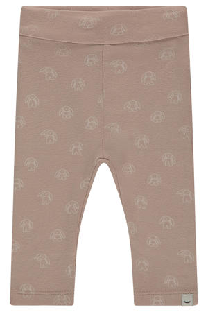 slim casual broek oudroze