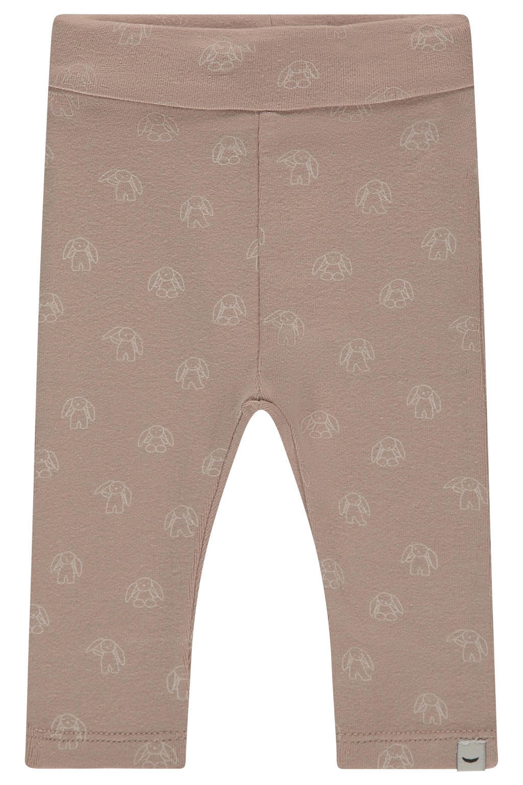 Oudroze jongens Babyface slim casual broek van stretchkatoen met regular waist en elastische tailleband
