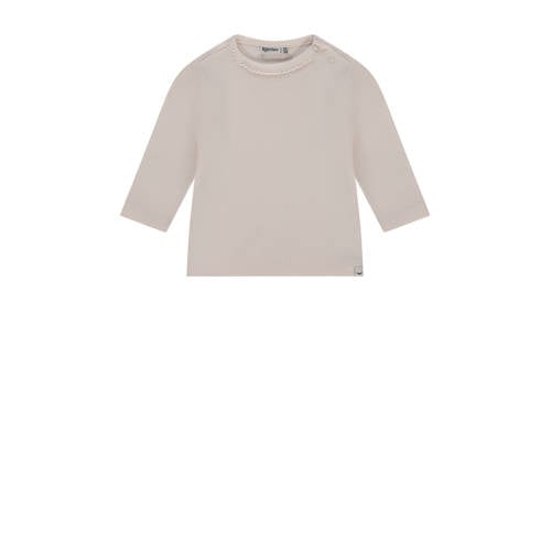 Babyface longsleeve ecru rib gebreid afbeelding