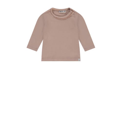Babyface longsleeve oudroze rib gebreid afbeelding
