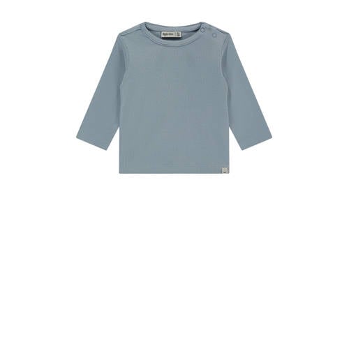 Babyface longsleeve blauw rib gebreid afbeelding