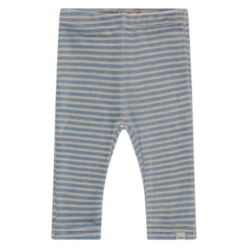 Babyface slim gestreepte casual broek blauw afbeelding