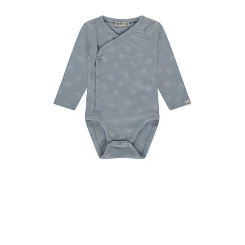 Babyface romper met all over print blauw afbeelding
